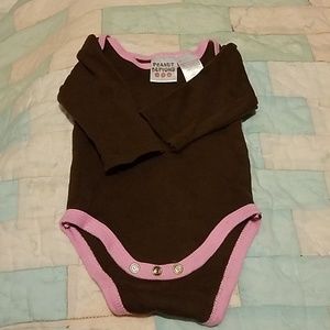 Peanut buttons onesies long sleeve